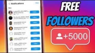 How to get FREE Instagram followers - 5000 Followers in 1 minute tutorial (2024 June method)