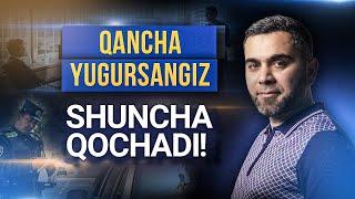 Qancha yugursangiz shuncha qochadi!