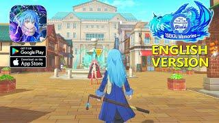 SLIME - ISEKAI Memories | English Version | Official Launch Gameplay (Android/IOS)