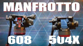 Manfrotto 504x and Nitrotech 608 Video Heads Review