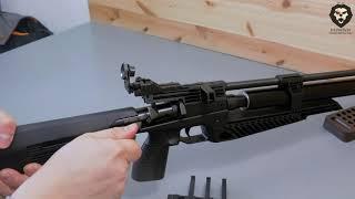 Пневматическая винтовка Байкал МР 555 КС (4.5 мм, РСР, ИжМех) видео обзор 4k