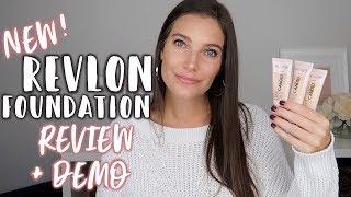 REVLON PHOTOREADY CANDID NATURAL FINISH ANTI-POLLUTION FOUNDATION REVIEW & DEMO | Sarah Brithinee