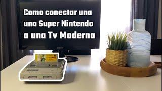 Como conectar una Super Nintendo a una Tv moderna, con diferentes  cables y dispositivos disponibles