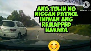 SUBRANG TULIN NG NISSAN PATROL INIWAN ANG REMAPPED NAVARA