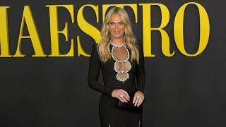 Molly Sims attends Netflix's "Maestro" Los Angeles special screening black carpet with Scott Stuber