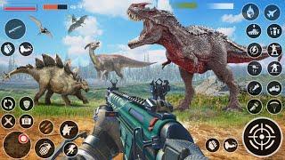 Dinosaur Hunt 2023 Walkthrough Gameplay Wild Dino Hunting Zoo Hunter Gameplay....