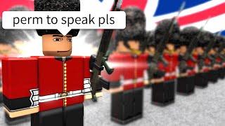 I Joined The British Army (ROBLOX)