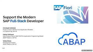 Closing Keynote: The Modern SAP Full-Stack Developer