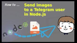 How to send an image to a Telegram user in Node.js