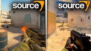 СРАВНЕНИЕ CS:GO Source 1 и CS:GO Source 2! Наконец-то все знаем!