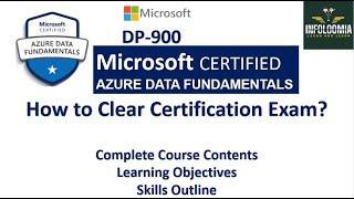 DP900 | DP-900 | DP 900 | Azure Data Fundamentals | How to Pass DP900  | DP900 Certification/Exam