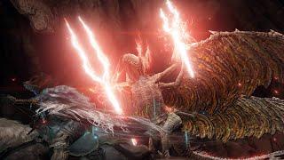 Elden Ring Erdtree DLC - Ancient Dragon Senessax Boss Fight (4K)