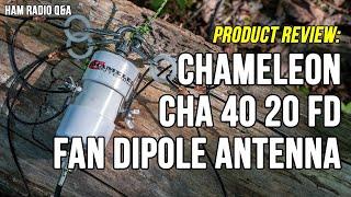 Chameleon Fan Dipole Antenna Review: CHA 40 20 FD - Ham Radio Q&A