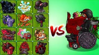 PVZ Fusion 2.3 Challenge New Plants - 5 All Ultimate Plants vs Ultimate Professor Z - Who Will Win?