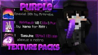 The BEST Purple Texture Packs For Bedwars! (1.8.9 PvP)