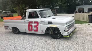 1966 Chevy C10 NASCAR Truck. Mad 800+ BHP Hendrick Motor test drive