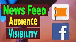 How to Post News Feed Audience and Visibility For Posts