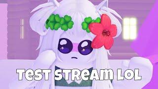 TEST STREAM! Scroll on there's no content here