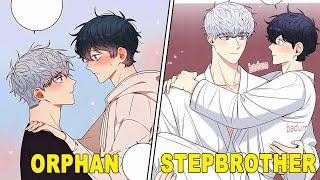 The Orphan Guy Fell In Love With His Stepbrother - BL Yaoi Manga Manhwa recap