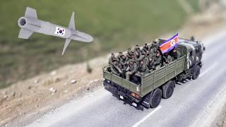 First North Korean Military Convoy Just Arrived in Kursk BURNED by Ukrainians