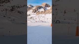 POV: You’re skiing the breathtaking Dolomites ️ #BucketListAdventures