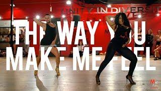 YANIS MARSHALL & AISHA FRANCIS  HEELS CHOREOGRAPHY. "THE WAY YOU MAKE ME FEEL" MICHAEL JACKSON.