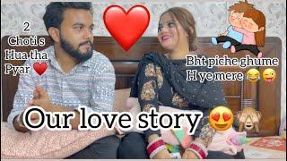 // *Finally revealing our love story (Part-1) ️* // Hum kse mile the 