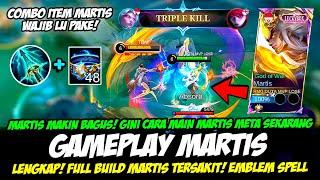 TIPS MAIN MARTIS SAKIT & KERASCOMBO MARTIS 1 HITBUILD MARTIS TERSAKIT 2024GAMEPLAY MARTIS SAVAGE