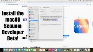How to Install the macOS Sequoia Developer Beta