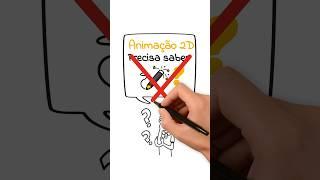 Animação 2D precisa saber desenhar?  #videosanimados #criarvídeosanimados