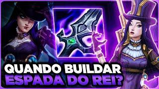 QUANDO FAZER ESPADA DO REI PRA CAITLYN | MONO CAITLYN GAMEPLAY