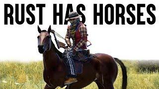 Rust - The Rust Horse is in! - Rust Horse Riding Update