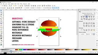 Inkscape Gradient Hack & Stroke Settings