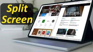 How to Split Screen on Windows Using Fancyzones Tutorial for Divide Screen ️