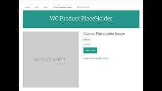 Custom WooCommerce Product Images