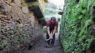 #58 - In the Trenches | Digging Drains to Prevent Damp in Our Stone Outbuilding in Central Portugal