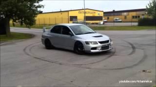 Mitsubishi EVO 8 Drifting