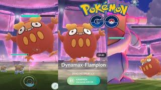 Flampion NEU im Dynamax-Raid I Pokémon GO deutsch Berlin #1259