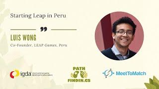 Creating LEAP Games in Peru by Luis Wong