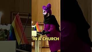 DRAG QUEENS IN CHURCHES! ‍️ #christianity #christian #church #lgbt #islam #god #liberal #dragqueen