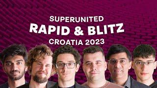 2023 SuperUnited Rapid & Blitz Croatia: Day 4 | #GrandChessTour