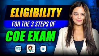 Eligibility Requirements for the 3 Steps of the COE Exam | Practise Optometry in Australia