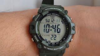 Новинка 2022!Первый обзор!Casio AE-1500WH с приставкой X!Настоящий милитари! Military 🪖 tactical