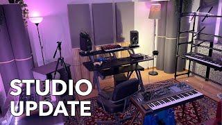 Building a Synthesizer Music Studio ep 4 // time for acoustic treatment