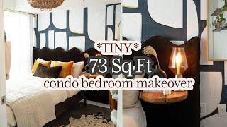 RENTER-FRIENDLY Tiny Condo Bedroom Makeover!