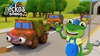 Gecko's Top Ten Songs | Nursery Rhymes & Kids Songs | Gecko's Garage | Truck Song For Kids