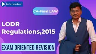 SEBI LODR Regulations CA Final May-2022 Revision