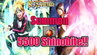 NxB NV: Summon Karma Boruto and Kawaki Full Step 5500 Shinobite!!