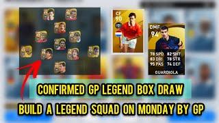 CONFIRMED NEXT LEGEND GP BOX DRAW DEC 21 '21 OFFICIAL (Next Legend Box Draw In PES 2021, PES Mobile)