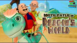 Motu Patlu In Dragon World - Full Movie | Animated Movies |  Wow Kidz Movies